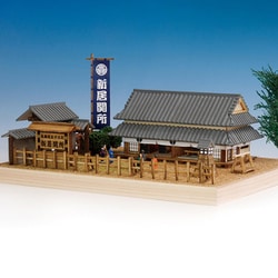 Amazon.co.jp: 東海道五十三次シリーズ 新居関所 木製模型 ノン
