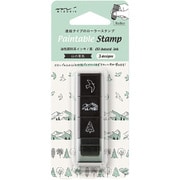 スタンプ ローラー 山の景色柄 35630006