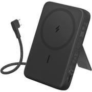 モバイルバッテリー Anker Zolo Power Bank (10000mAh MagGo Built-In USB-Cケーブル) ブラック A1685N11