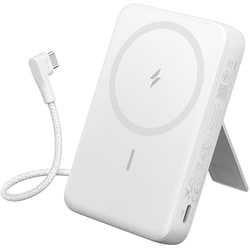 モバイルバッテリー Anker Zolo Power Bank （10000mAh MagGo Built-In USB-Cケーブル） ホワイト A1685N21