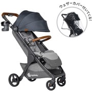 A型ベビーカー 背面式 metro+ deluxe(メトロプラス デラックス) 対象月齢:1カ月~48カ月 体重3.2kg以上~22kg以下 5点式シートベルト搭載 ロンドングレー WLEGMETROPDXLNGRY
