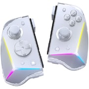 EasySMX S15 [ワイヤレスジョイパッド（L/R） for Nintendo Switch RGBライト/ホールエフェクトセンサー/メカニカルボタン/マイクロモーター振動/NFC搭載]
