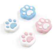 GS-SW2251 [Switch2用 猫肉球 アナログスティックカバー ピンク×ブルー]