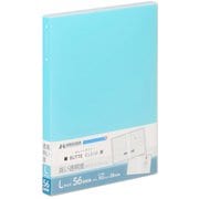 フォトアルバム ビュートクリア Lサイズ 56枚収納 ライトブルー ABTC-L56LB