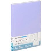 フォトアルバム ビュートクリア Lサイズ 56枚収納 パープル ABTC-L56PU