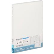 フォトアルバム ビュートクリア Lサイズ 56枚収納 ホワイト ABTC-L56WT