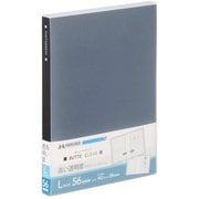 フォトアルバム ビュートクリア Lサイズ 56枚収納 ブラック ABTC-L56BK