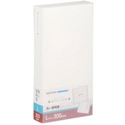 フォトアルバム ビュートクリア Lサイズ 300枚収納 ホワイト ABTC-L300WT