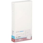 フォトアルバム ビュートクリア Lサイズ 300枚収納 ホワイト ABTC-L300WT