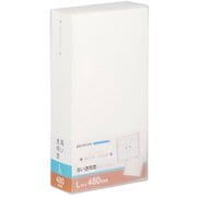 フォトアルバム ビュートクリア Lサイズ 480枚収納 ホワイト ABTC-L480WT