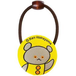 CKKC006 こぐまちゃん 髪飾りヘアゴム きいろ