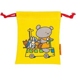 CKKC007 こぐまちゃん 巾着 小 バス