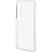 Xperia 1 VII ハイブリッドケース RHINOX 耐衝撃吸収 MIL規格 頑丈 クリア TPU+アクリル 表面硬度5H 8792XP17HACL
