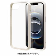 iPhone 16e ハイブリッドケース FLEXGUARD 衝撃吸収 頑丈 TPU+PC ホワイト×クリア 9150IP5EHPWH