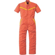 反射型半袖つなぎ服 オレンジ 3L 259-003-3L