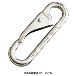 ステンレス スナップフック CO型 長さ95mm A-3135