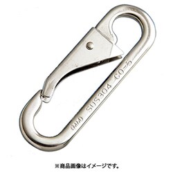 ステンレス スナップフック CO型 長さ110mm A-3136