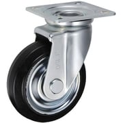 UKAI 中荷重用キャスター 旋回(自在)金具 Jタイプ 耐熱ゴム 車輪径150mm CRJ-150