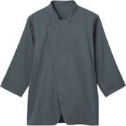 七分袖ショップコート グレー 3L LW0902-B3-3L