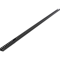 スチールラック M1型ボルトレス軽量棚用支柱 H1800用 サテンブラック M1-6H-SB