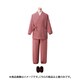 茶衣着（上） M （すずしろ小紋） ミディアムレッド OD251-M