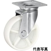 UKAI 中荷重用キャスター 旋回(自在)金具 Jタイプ ナイロン 車輪径100mm PJ-100