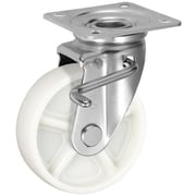 UKAI 中荷重用キャスター ストッパー付旋回(自在)金具 JBタイプ ナイロン 車輪径150mm PJB-150