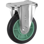 UKAI 中荷重用キャスター 固定金具 Kタイプ ゴム 車輪径150mm PNAK-150