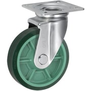 UKAI 中荷重用キャスター 旋回（自在）金具 Jタイプ ウレタンゴム 車輪径150mm PNUAJ-150