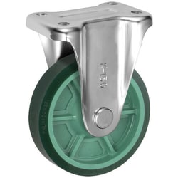 UKAI 中荷重用キャスター 固定金具 Kタイプ ウレタンゴム 車輪径150mm PNUAK-150