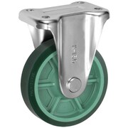 UKAI 中荷重用キャスター 固定金具 Kタイプ ウレタンゴム 車輪径150mm PNUAK-150