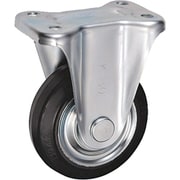 UKAI 中荷重用キャスター 固定金具 Kタイプ ゴム 車輪径130mm SK-130