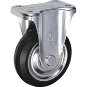 UKAI 中荷重用キャスター 固定金具 Kタイプ ゴム 車輪径150mm SK-150
