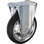 UKAI 中荷重用キャスター 固定金具 Kタイプ ゴム 車輪径200mm SK-200