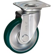 UKAI 中荷重用キャスター 旋回(自在)金具 Jタイプ ウレタンゴム 車輪径130mm SUIJ-130