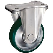 UKAI 中荷重用キャスター 固定金具 Kタイプ ウレタンゴム 車輪径130mm SUIK-130