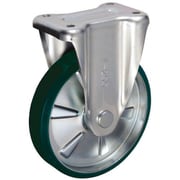 UKAI 中荷重用キャスター 固定金具 Kタイプ ウレタンゴム 車輪径200mm SUIK-200