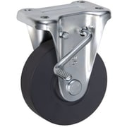 UKAI 中荷重用キャスター ストッパー付固定金具 KBZタイプ MCナイロン 車輪径150mm UWAKBZ-150