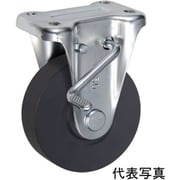 UKAI 中荷重用キャスター ストッパー付固定金具 KBZタイプ MCナイロン 車輪径75mm UWAKBZ-75