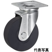 UKAI 中荷重用キャスター 旋回(自在)金具 Jタイプ MCナイロン 車輪径130mm UWBJ-130