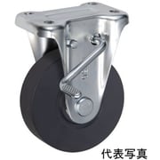 UKAI 中荷重用キャスター ストッパー付固定金具 KBZタイプ MCナイロン 車輪径200mm UWBKBZ-200