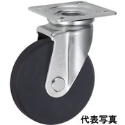 UKAI 中荷重用キャスター 旋回(自在)金具 Jタイプ MCナイロン 車輪径100mm UWBSJ-100