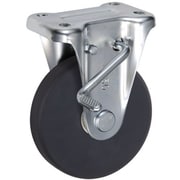 UKAI 中荷重用キャスター ストッパー付固定金具 KBZタイプ MCナイロン 車輪径150mm UWBSKBZ-150