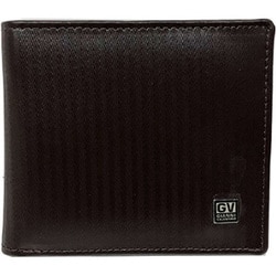 GIANNI VALENTINO 中ベラ付き二つ折り財布 チョコ 61G534 CHO