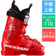 REVO 110M 25-26 Newモデル スキーブーツ 中級・上級 FIRE RED 25cm X2NN-335