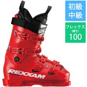 REVO 100M 25-26 Newモデル スキーブーツ 初級・中級 FIRE RED 24cm X2NO-335