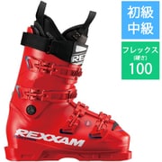 REVO 100M 25-26 Newモデル スキーブーツ 初級・中級 FIRE RED 25cm X2NO-335