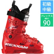 R-EVO 90M 25-26 Newモデル スキーブーツ 初級・中級 FIRE RED 24cm X2NP-335