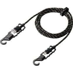 USB Type-C ケーブル（USB-A to USB-C） 2m 高耐久 先端保護 キャップ一体型フック付 IP54 防水/防塵 高速データ転送 充電ケーブル NESTOUT ブラック MPA-ACNE20BK