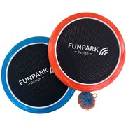 トランポリンパドルボール 外遊びアイテム ラケットゲーム グリーン×イエロー 164WLATPBALLBO